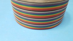(41 FT) MULTI COLOR FLAT RIBBON CABLE, 135-2801-040, SPECTRA STRIP/ AMPHENOL