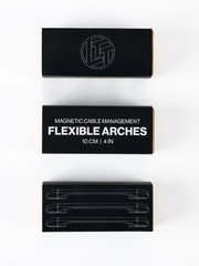 Magnetic Cable Management – Flexible Arches 3 pack – 10 cm / 4 in