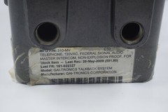 Federal signal corp 310-MV Audio Master Telephone Master 7919