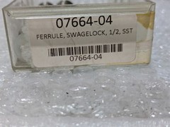Swagelok Ferrule 1/2 inch SST Tube Fitting Industrial Plumbing lot of 10