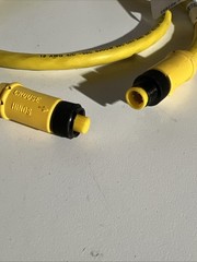 COOPER CROUSE-HINDS 5000118-4080SE MINI 4-POLE, MALE-FEMALE CABLE ASSEMBLY