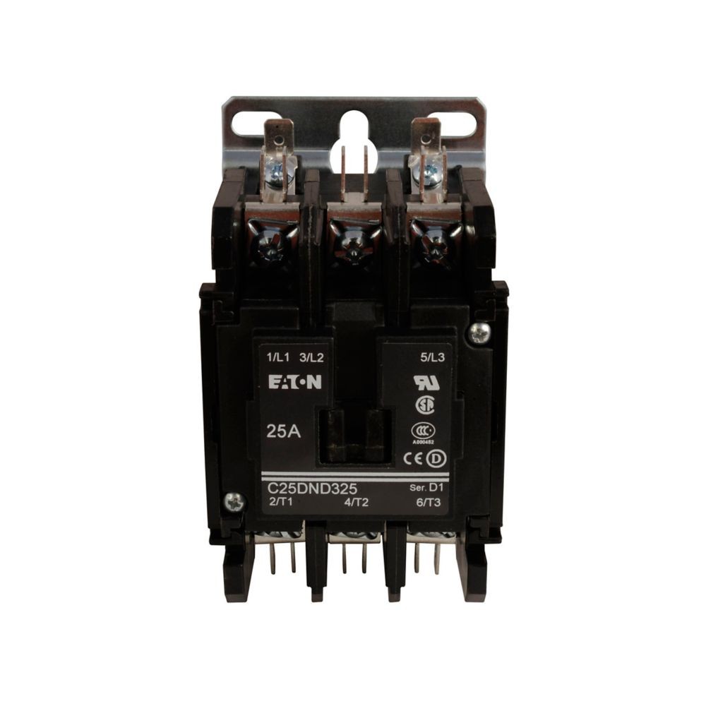 Eaton C25DND330T 24V 50/60Hz 15-50A 2/3-Pole Contactor