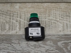 LEDTRONICS RPLH16-02-04-02 16MM LAMP – GREEN – 130V RATED