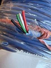 1000FT 2C 20AWG + 2C 22AWG CMP Plenum Blue Cable