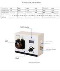 Variable-Speed Peristaltic Pump Filling Machine Timed and Quantified Dosing Pump