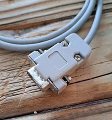 Vintage Unbranded Mini 8 Pin DB 9 Male Micro Connector Cable for Apple Mac ?