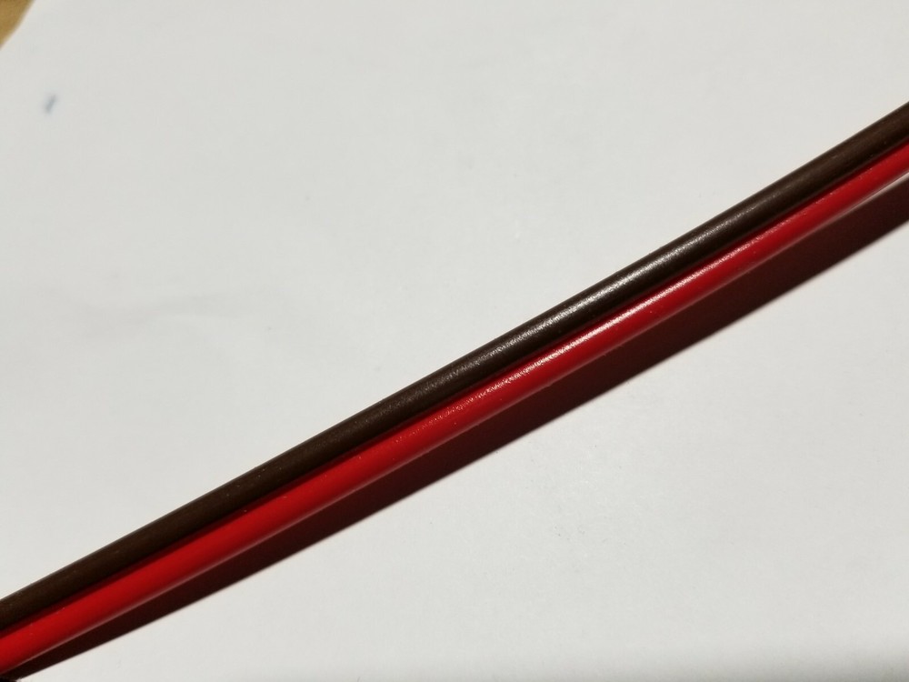Del City 82145 14/2C GPT PVC Automotive Flat/Parallel Lead Wire Brown/Red /50ft