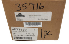 New Fireye BLPS-300 Pressure Sensor 4-20mA (01-BLPS-300-153500-0020) 0-300 PSIG