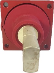 Leviton 033-49FR2-XR 49 Series 1000V 1135A Single Pole Female Receptacle Red