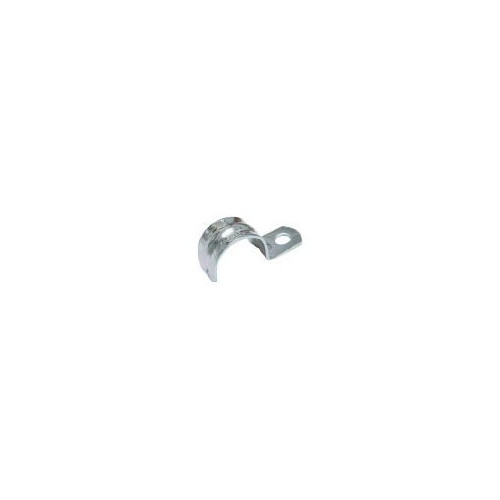 PECO 183-S, 1-1/4″, Zinc Plated STL, 1-Hole, Snap-On, Rigid/EMT Con Strap, 3pcs