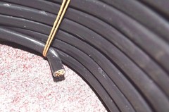 CAPEX Cable Wire 250′ 12/2 NM ROMEX Cable with Ground BLACK CU NOS NEW W1204