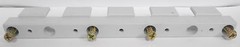 Wöhner 01915 Universal Busbar Support System 5-Pole 40mm Wohner Bus Bar