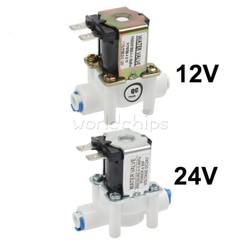 DC12V 24V 1/4 ” NC Electric Solenoid Valve Magnetic Water Air Inlet Flow Switch
