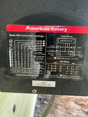 American Rotary Phase Converter AR20 – 20HP | 10HP Light Load | FREE SHIPPING
