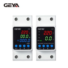GEYA Digital Display Voltage Current KWH Protector Protect 2P 40/63/80A 220 GPS6