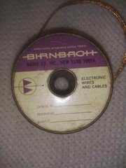 1/4″ BARE BRAID COPPER WIRE (Est 150 foot spool) BIRNBACH RADIO COMPANY