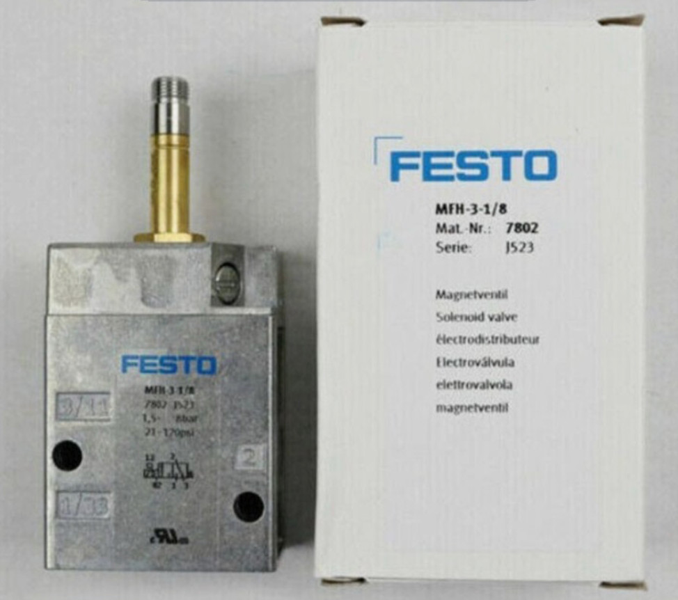 qty1 for MFH-3-1/8 7802 Festo Solenoid Valve Free ship @ya