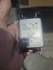 CORCOM 6VV1 F7251 POWER LINE FILTER 6A 120-250V 50/60HZ. B296