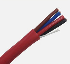 FIRE ALARM CABLE 16/4 FPLR FIRE WIRE 98604 500′ Pull Box