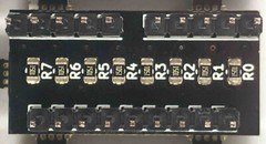 1PC VIOLET 8 CHANNEL BREADBOARD LED 5V