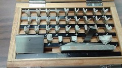 36 PCS PRECISION GAGE BLOCK SET W. NIST Equivalent certificate,GRADE B, #702-36B