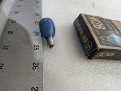 Westinghouse M2B Blue Dot Flashbulbs Bayonet Base Box of 12 Vintage Camera