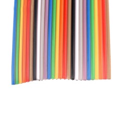 Dupont Cable Rainbow Ribbon Flat Line Support Wire Soldered Wire PCB Arduino Pi