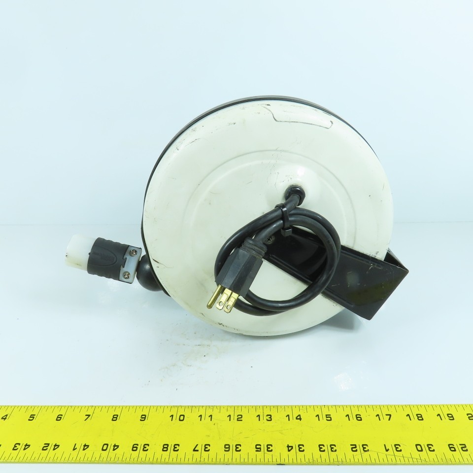 Pro-Reel 5000A-30GF-S 14′ Auto Retractable Extension Cord Reel 10 Amp 125V 1PH