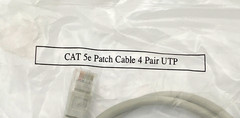 JDI PC5-GY-03 Patch Cable 3 Ft Universal MLD Gray UTP-CAT5E New (TSC)