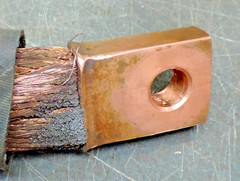Welding Shunt Copper Wire Spot Welder 600 MCM 600 x 18