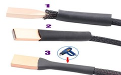 3:1 Marine Waterproof Heat Shrink Tubing Black or Red Glue Adhesive Lined