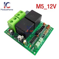 DC12V 24V Relay Control Board DC Motor Forward and Reverse Controller 80A New