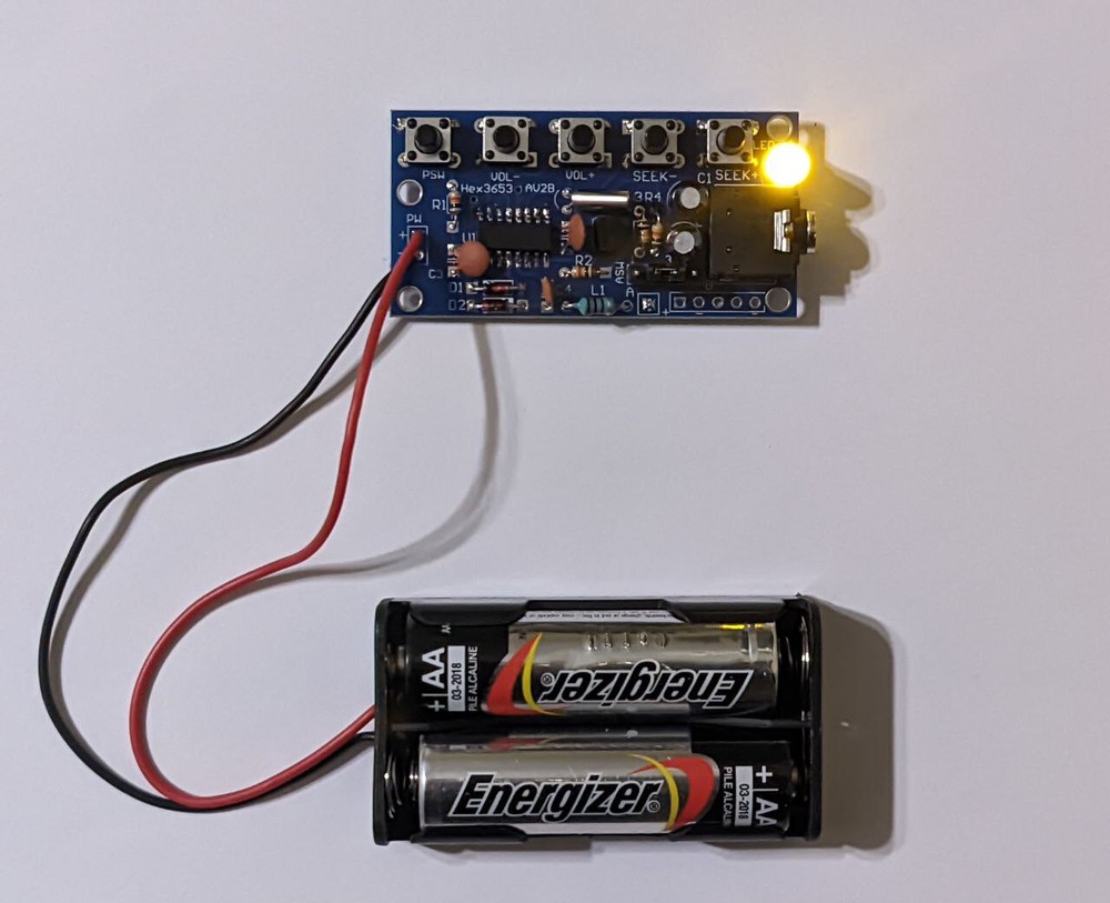 DIY FM Radio Receiver Soldering Kit