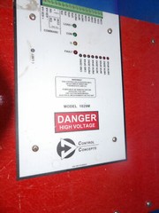 Control Concepts SCR 1029M-I-480V-1400A-0/10V 1400A 1 Phase Power Controller …