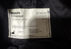 Philips InCourage HFCWO “Pink Cloud” Therapy Vest Size 36 RespirTech