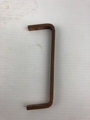 Metal Copper Coated Busbar Connector Jumper Bar 7″ Long x 1/2″ Thick