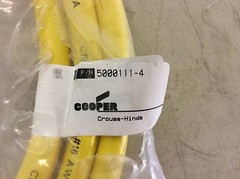 Cooper Crouse-Hinds 5000111-4 5 Pin Female Cordset 5000111 50001114 New (TBI)