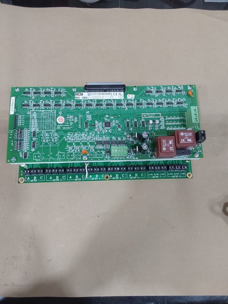 Square D MCM8364M3 Power Logic Multi-Circuit Monitoring Assembly 100-300VAC