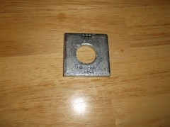 FASTENAL SQUARE CHANNEL WASHER LOT OF 35 48663