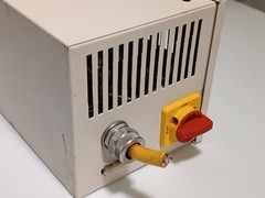 TDK-Lambda DPP480-24-1 24V DC 20A PSU in vented box w rotary disconnect 115/230V