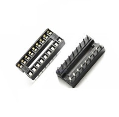 10PCS 18-Pin DIL DIP IC Socket PCB Mount Connector NEW