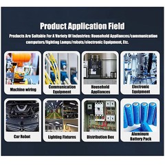 16~30AWG UL1007 Electrical PVC Cable Equipment Wire AWM Copper Tinned 80°C 300V
