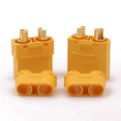 2 pair XT90 Battery Connector Set 4.5mm Male Female Gold Plated Banana Plug