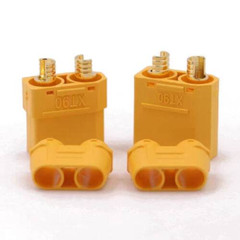 2 pair XT90 Battery Connector Set 4.5mm Male Female Gold Plated Banana Plug