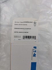 Eaton AH6808UDAC Manual Motor Controller 20/30A 600V 250V 1/order