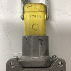 Crouse-Hinds 22805 Industrial Pin & Sleeve Connector Cap w/ Chain (Used) R-244