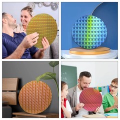 Esthepro Integrated Circuits Silicon Wafer Made by Copper Process 12″ Display