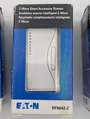 3 PACK! EATON RF9642-ZAW Z-Wave Plus Accessory Dimmer, Alpine White