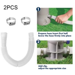 Flexible Polyethylene Pool Hose Replacement for Filter Pumps (89 characters)