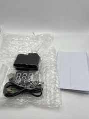 HiLetgo 0.56 Inch 4 Bit Red Digital Tube Electronic Clock DIY Kit Clock